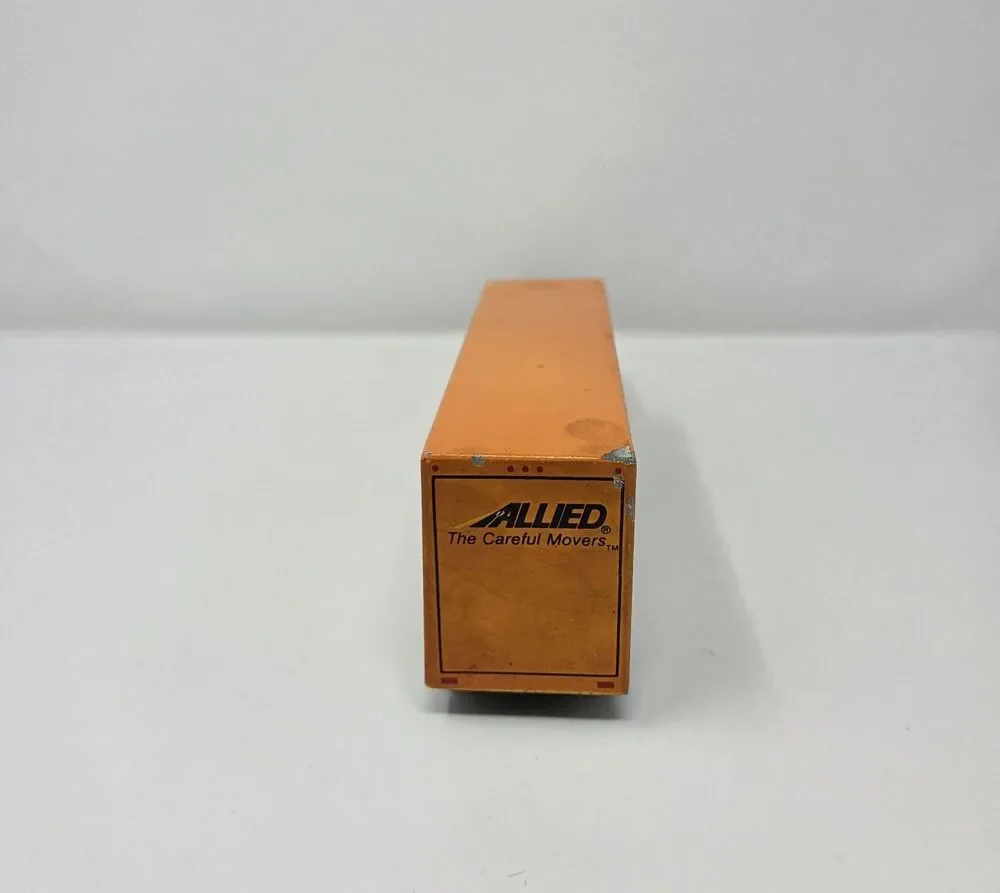 Vintage‎ Ralstoy Allied Van Lines Semi Truck Trailer Metal Toy 9” USA